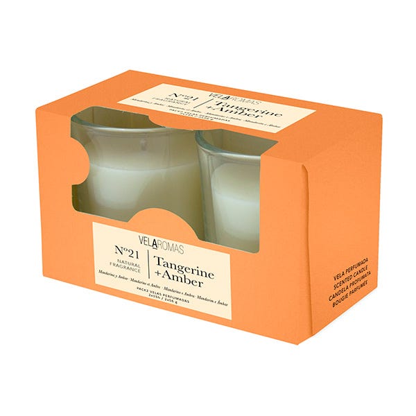 Vela No 21 Tangerine Amber