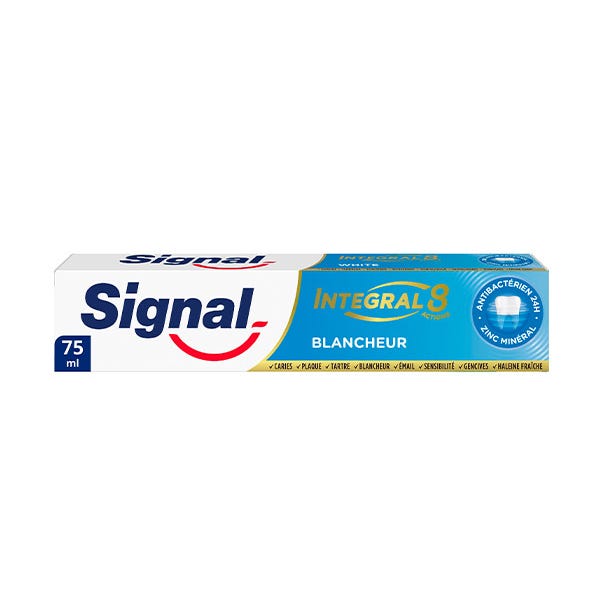 SIGNAL DENTIFRICE INTEGRAL 8 BLANCHEUR