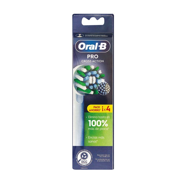 Oral B Pro Cross Action 4 ud