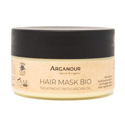Imagen de ARGANOUR Mascarilla Capilar 100% Natural De Aceite De Argán | 200ML Nutre y repara el cabello con 9