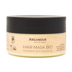 Ofertas, chollos, descuentos y cupones de ARGANOUR Mascarilla Capilar 100% Natural De Aceite De Argán | 200ML Nutre y repara el cabello con 9 principios activos y 7 aceites