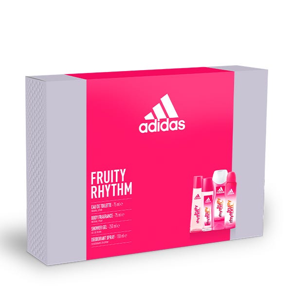 Ídolo oler información Estuche Adidas Fruity Rhythm ADIDAS Eau de toilette para mujer precio |  DRUNI.es