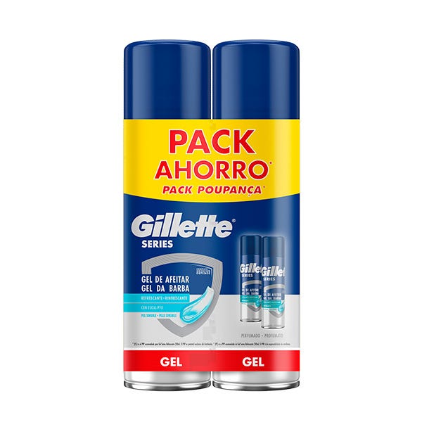 Duplo Gel Series Piel Sensile GILLETTE Gel Afeitado Hombre precio