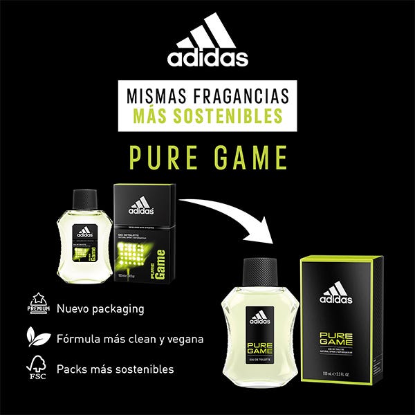 maratón bestia Debe Adidas Pure Game ADIDAS Eau Toilette Hombre precio | DRUNI.es