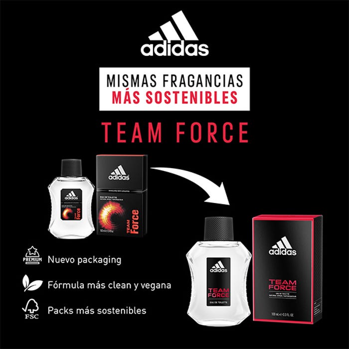Adidas Team Force ADIDAS Eau Toilette Hombre precio