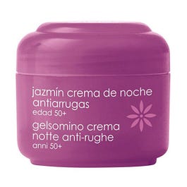 Jazmín Edad +50 Noche ZIAJA Crema facial de noche antiarrugas ...