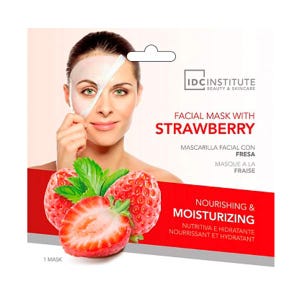 Facial Mask With Strawberry