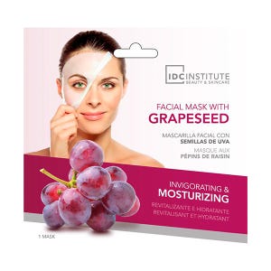 Facial Mask With Grapeseed