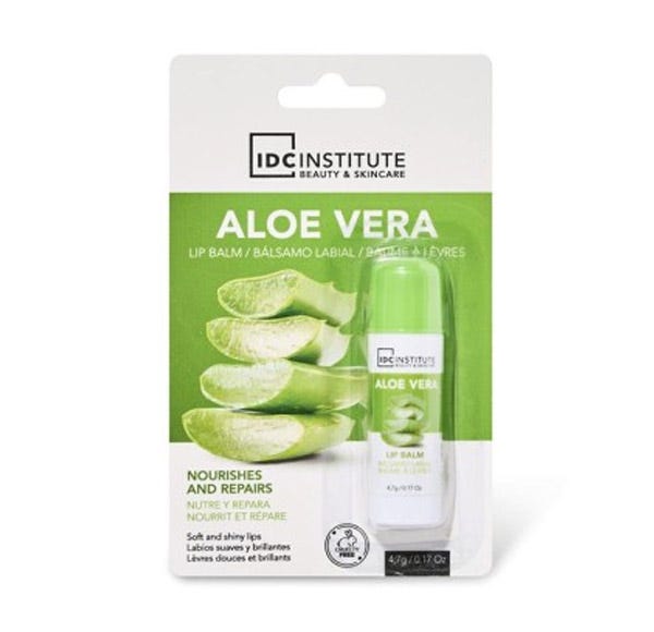 Lip Balm Aloe Vera IDC INSTITUTE Bálsamo labial nutritivo precio DRUNI.es