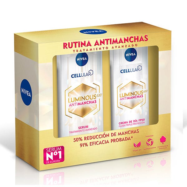 Estuche Luminous Antimanchas NIVEA Pack tratamiento precio | DRUNI.es
