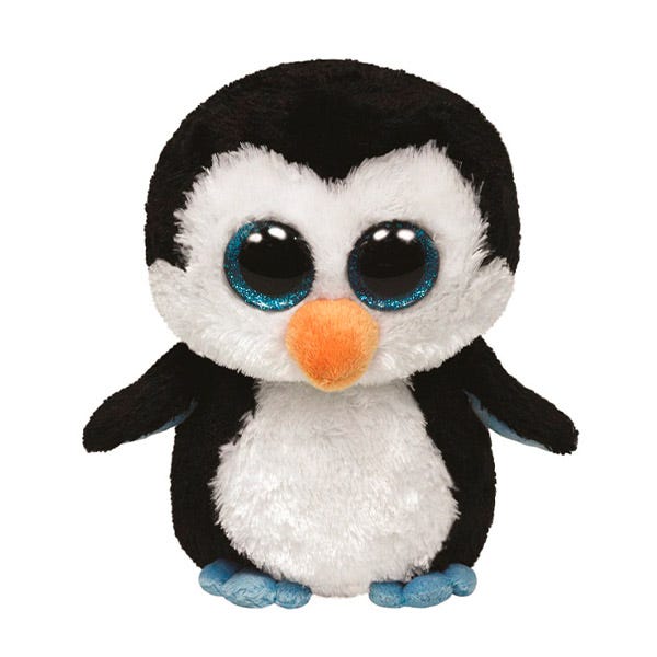 Beanie Boos Waddles Penguin TY Peluches tama o mediano precio