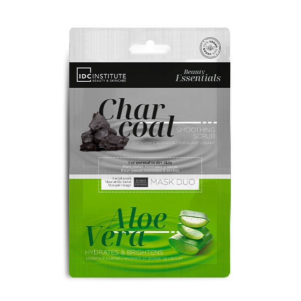 Mascarilla Duo Carbón Y Aloe Vera