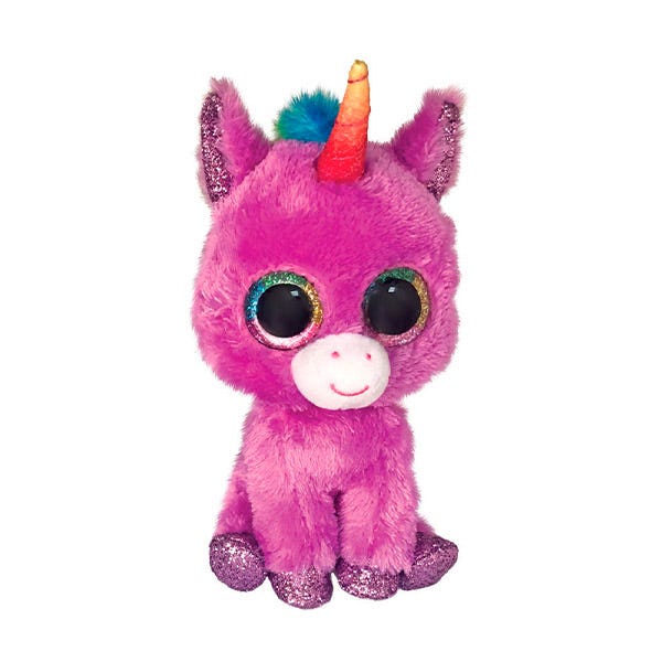 Beanie Boos Rosette Purple
