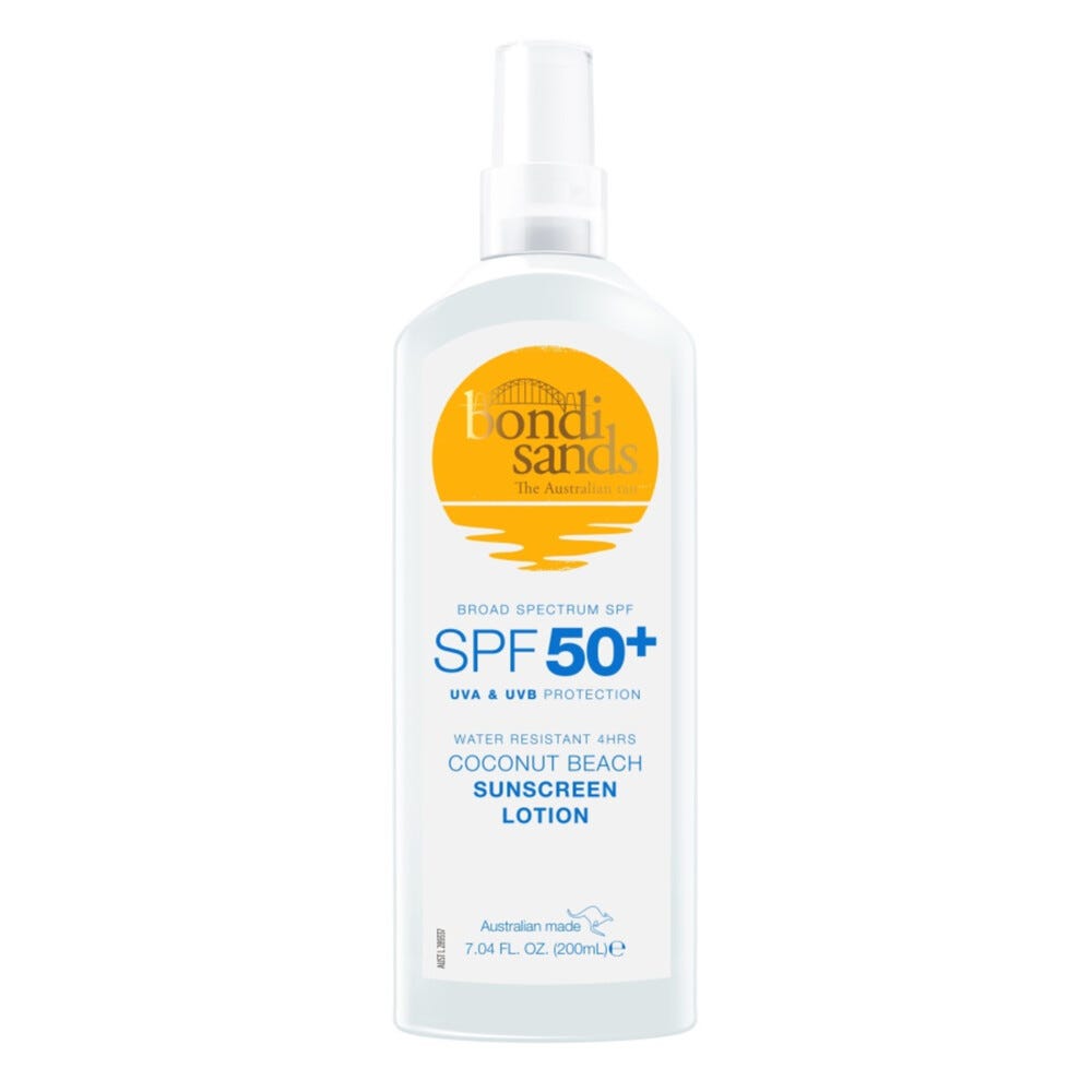 Sunscreen Lotion Coconut Beach
