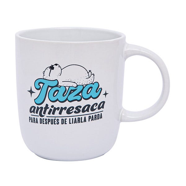 Taza Antirresaca Para Después De Liarla Parda