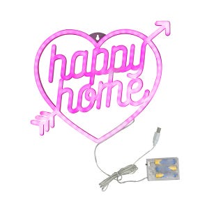 Lámpara Neon Happy Home