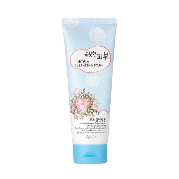 Espuma Limpiadora Extracto De Rosa