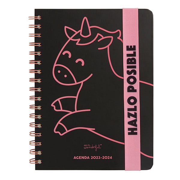 Hazlo Posible MR WONDERFUL Agenda semanal precio DRUNI.es