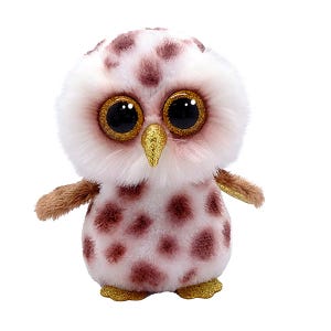 Beanie Boo Whoolie Spotted Owl