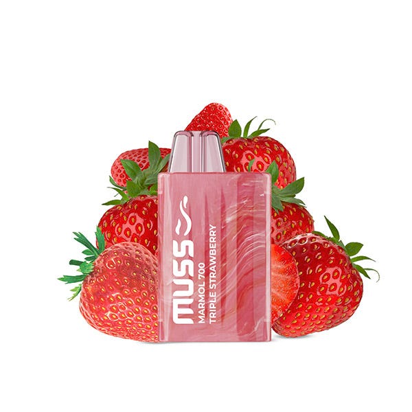 Vapeador Triple Strawberry