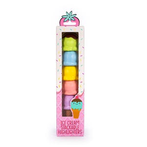 Ice Cream Stackable Highlighters