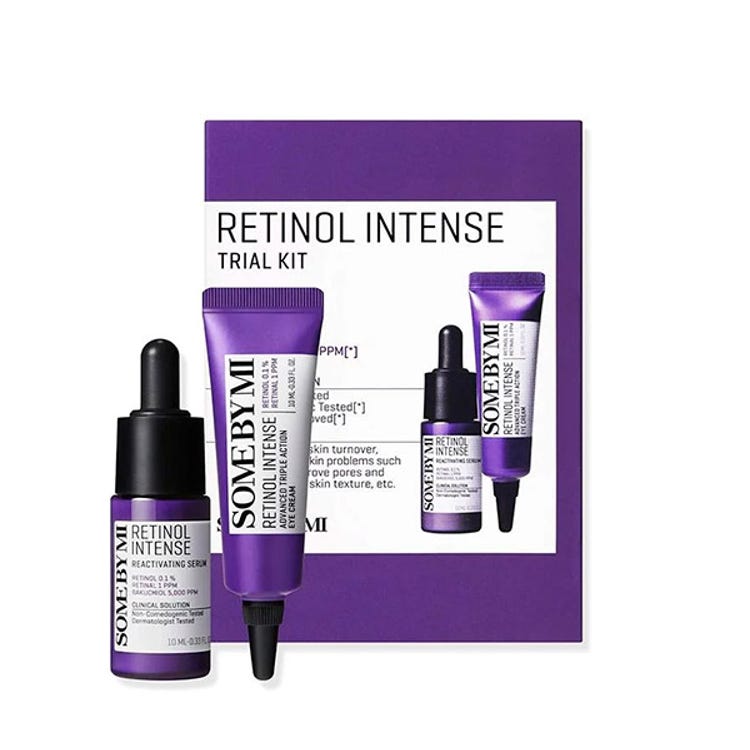 Retinol Rutina Retinol Intense SOME BY MI Mini set de rutina facial precio | DRUNI.es