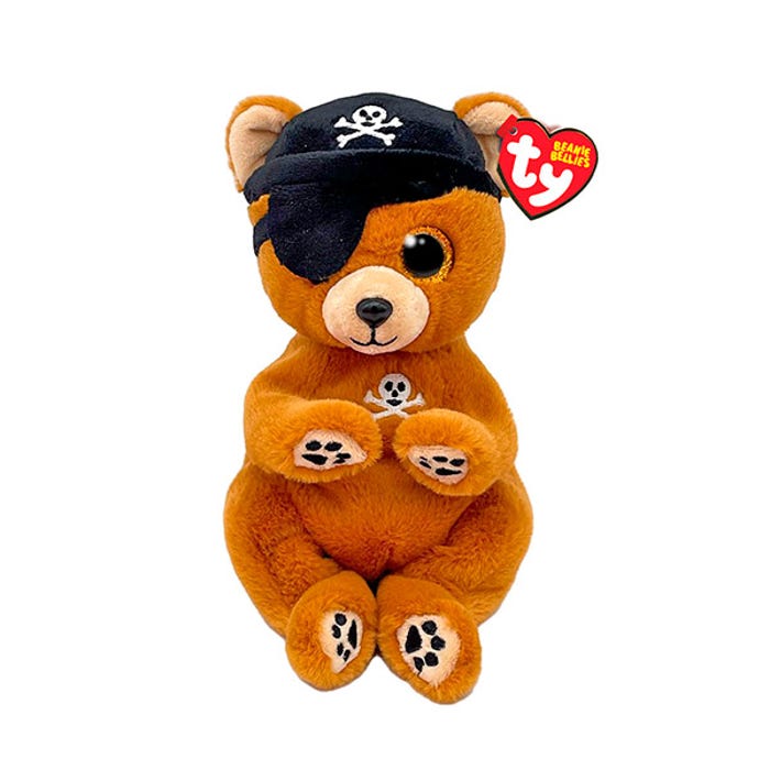 Beanie Bellies Scully Oso Pirata TY Peluche tamaño mediano precio