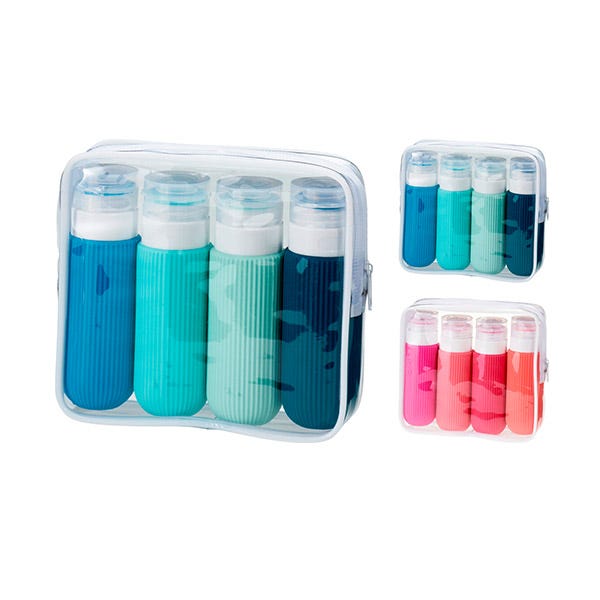 Travel Silicone Bottles Set