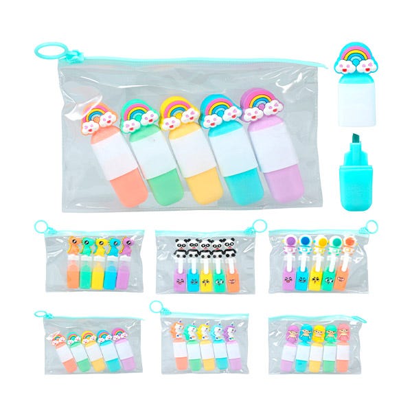 Mini Hightlighters Set