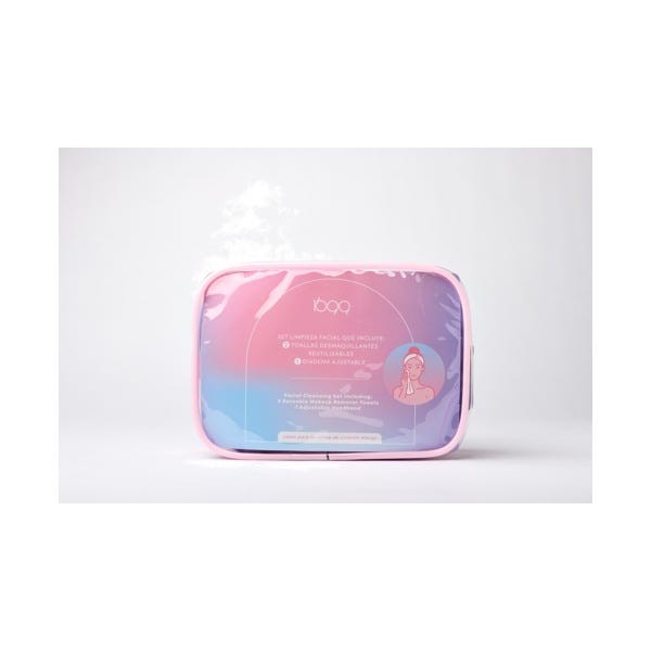 Set 2 Toallas + Banda Velcro Con Neceser