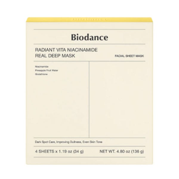 Set Radiant Vita Niacinamide Real Deep Mask