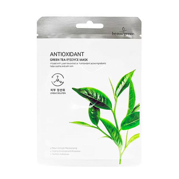 Mascarilla Facial Con Te Verde