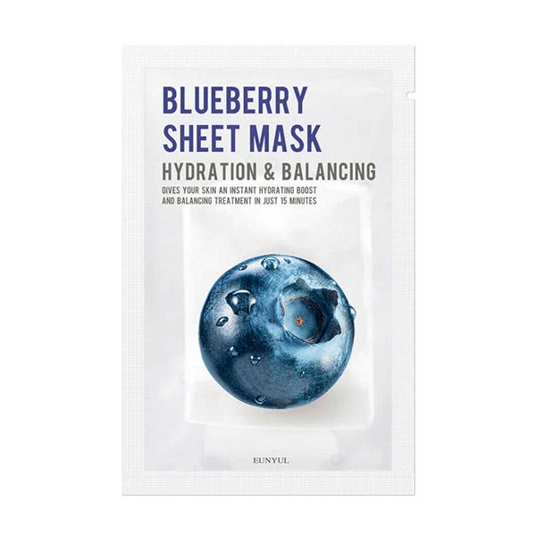 Mascarilla Facial Con Arandanos