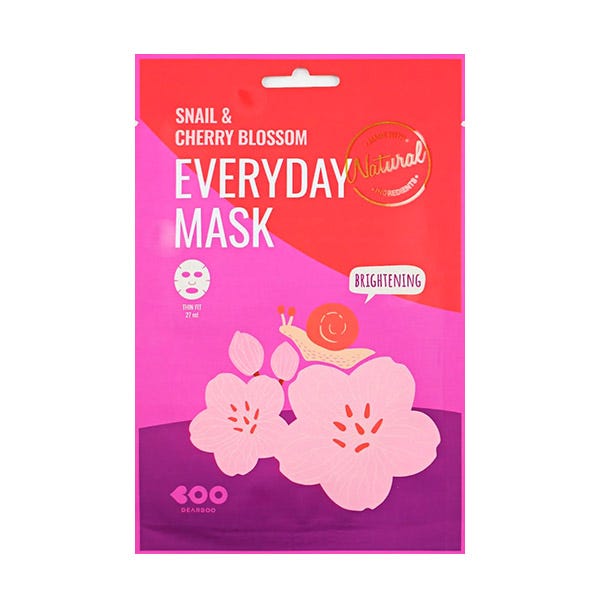 Mascarilla Facial Caracol Y Flor