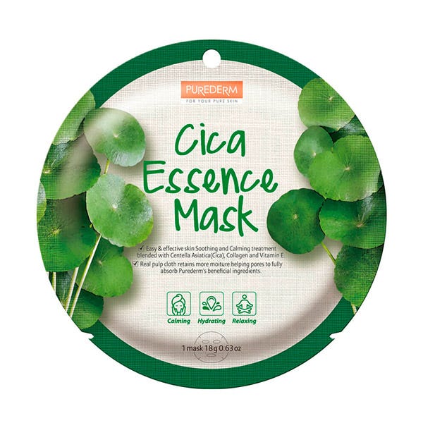 Mascarilla Facial Con Cica