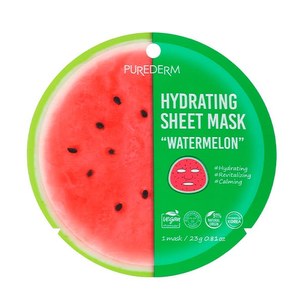 Mascarilla Facial Con Sandia