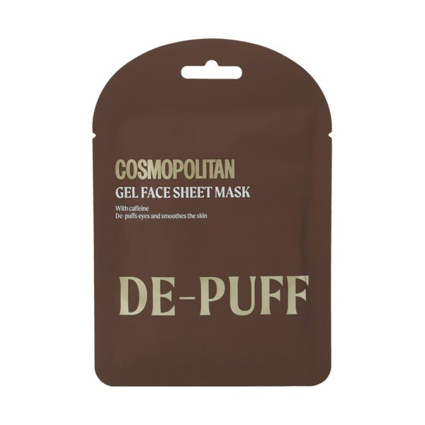 Gel Face Sheet Mask De Puff