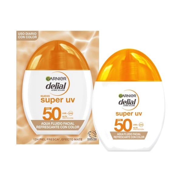 Agua Fluido Facial Refrescante FPS 50