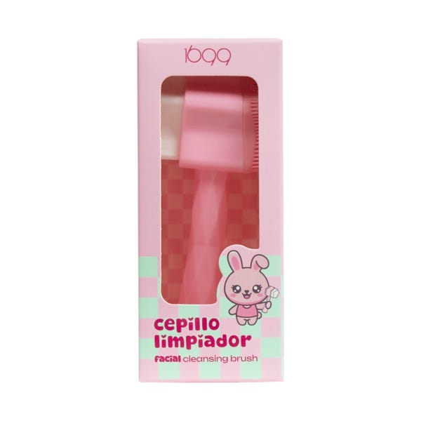 Cepillo Limpiador Facial 2 En 1 Kawaii