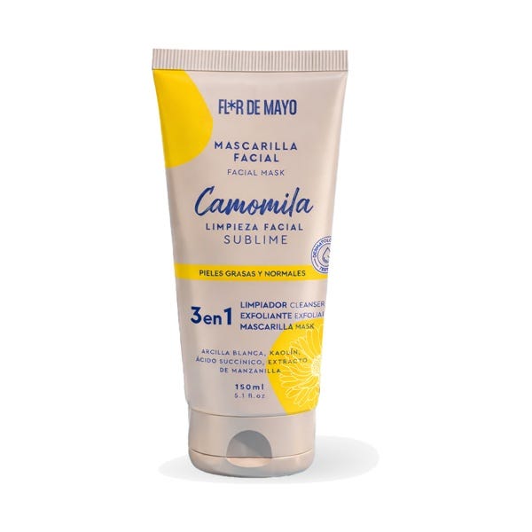 Mascarilla Facial 3 En 1 Camomila