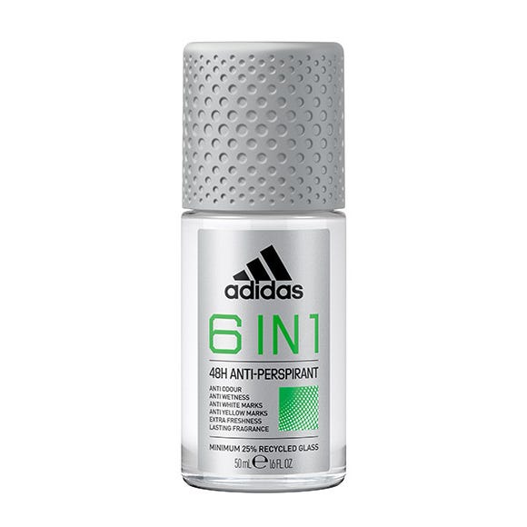 Desodorante 6 ADIDAS Antitranspirante roll-on precio | DRUNI.es