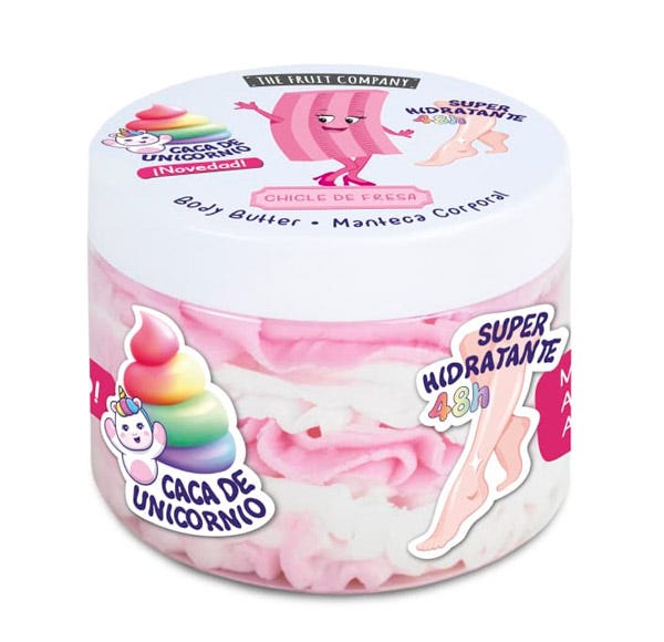 Manteca Corporal Chicle Fresa