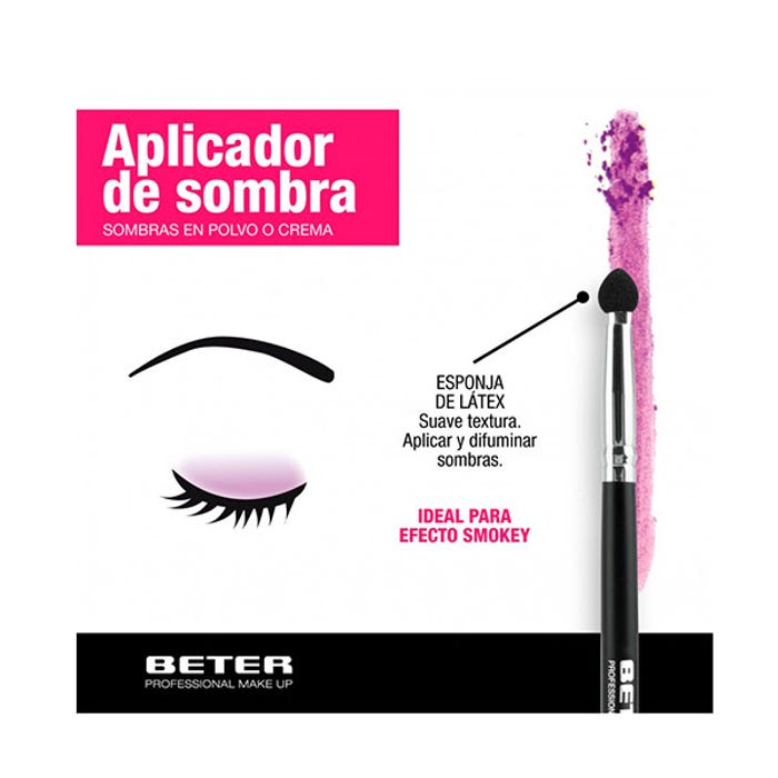 Sombreador De Parpados Latex BETER Pincel para sombra de ojos