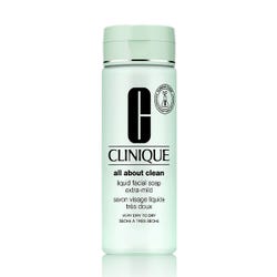 Ofertas, chollos, descuentos y cupones de CLINIQUE Liquid Facial Soap Extra-Mild | 200ML Jabón facial extra-suave piel seca a muy seca