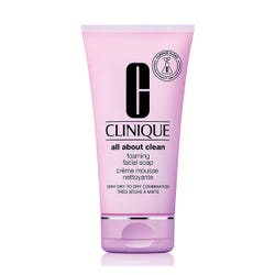 Imagen de CLINIQUE Foaming Facial Soap | 150ML Limpiador y desmaquillador piel muy seca a mixta