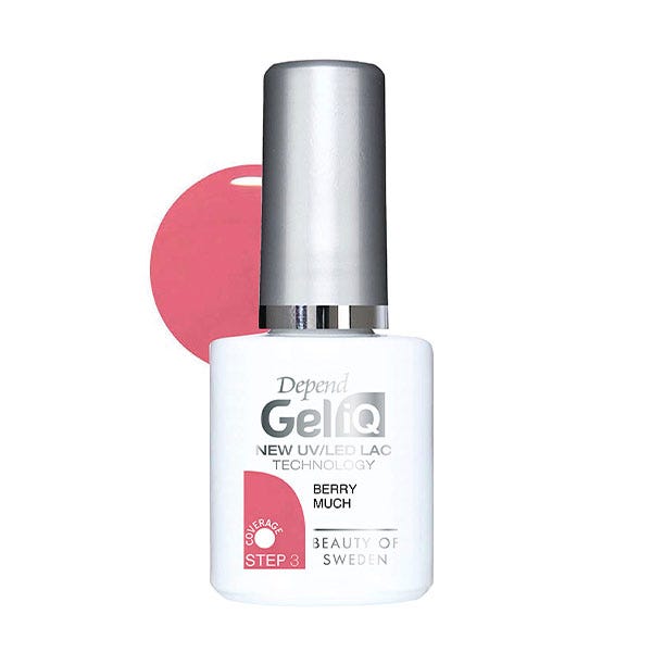 Gel Iq Esmalte New Uv/Led Lac Technology Berry Much