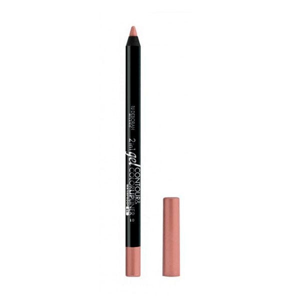 Deborah Milano 2In1 Gel Contour & Color Lipliner 01 Nude rose