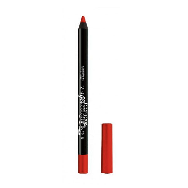 Deborah Milano 2In1 Gel Contour & Color Lipliner 06 Rubine