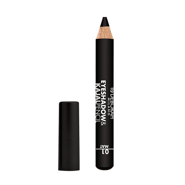 Deborah Milano Eyeshadow & Kajal Pencil 1 Negro Mate