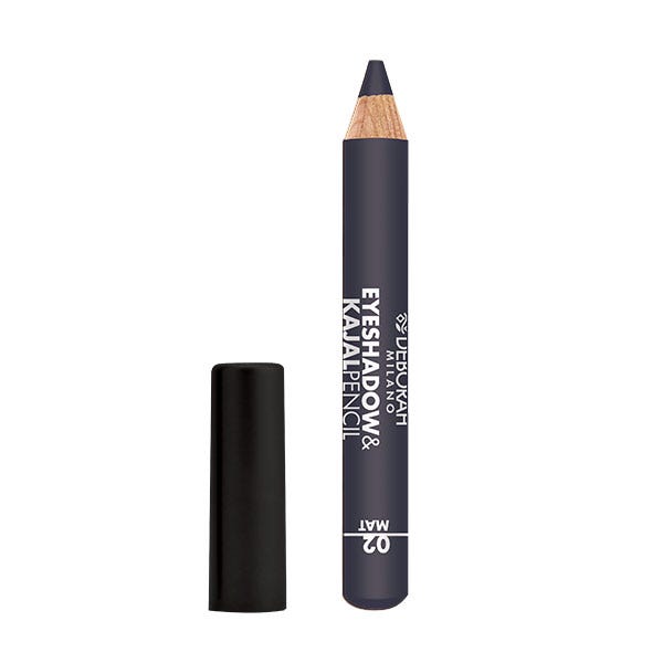 Deborah Milano Eyeshadow & Kajal Pencil 2 Gris Mate